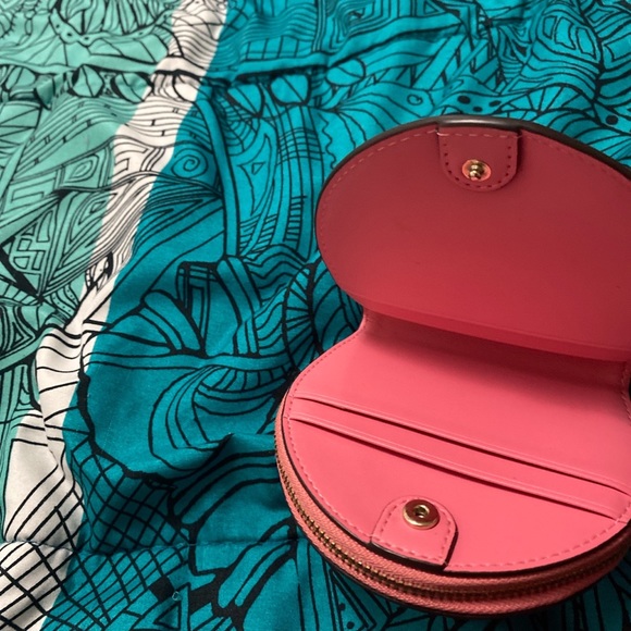 pink kate spade round wallet - Picture 3 of 4